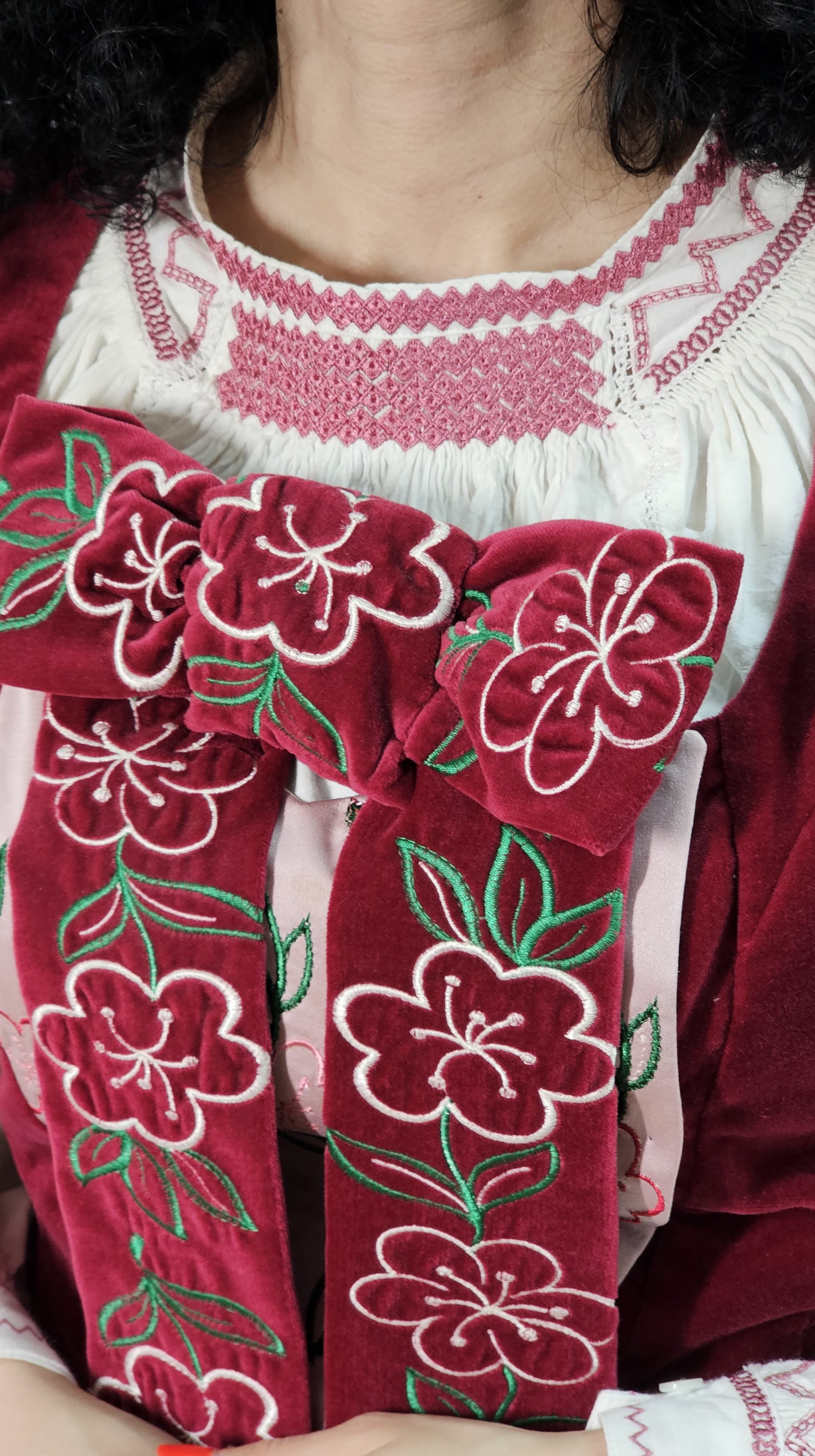 Fundă detașabilă din catifea