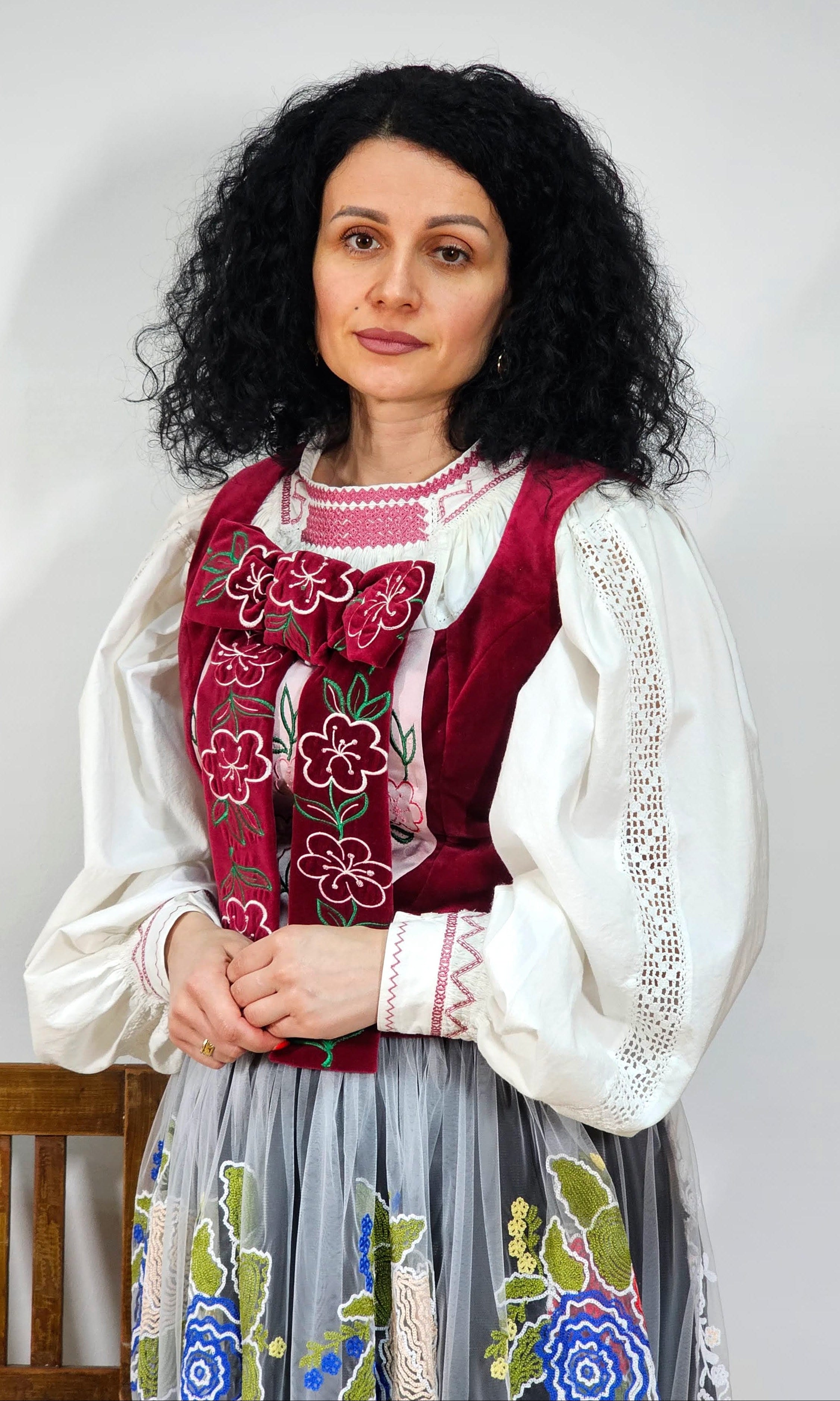 Fundă detașabilă din catifea