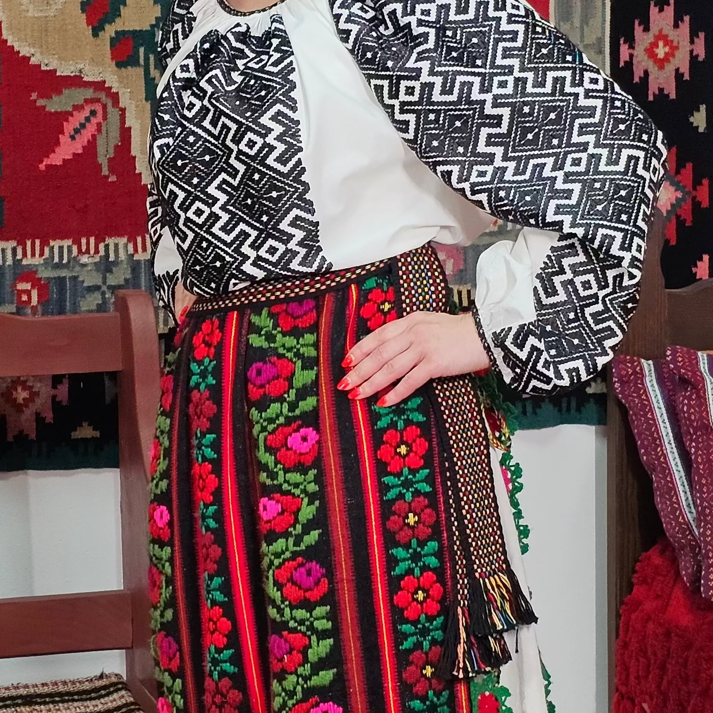 Brâu tradițional – zona Făgăraș – Mărgineni unic